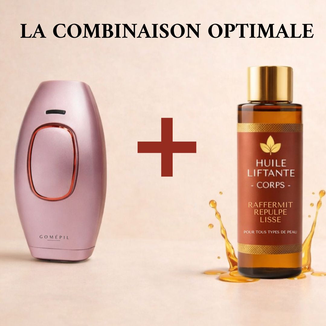 Épilation Définitive Professionnelle à la Lumière Pulsée IPL™