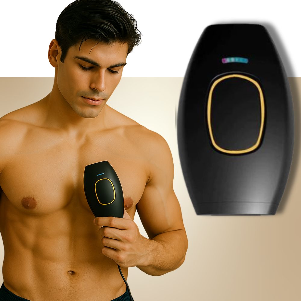 Épilation Définitive Professionnelle Lumière Pulsée IPL™ pour Homme