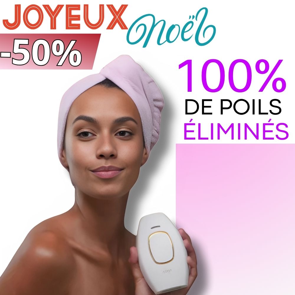 Épilation Définitive Professionnelle à la Lumière Pulsée IPL™