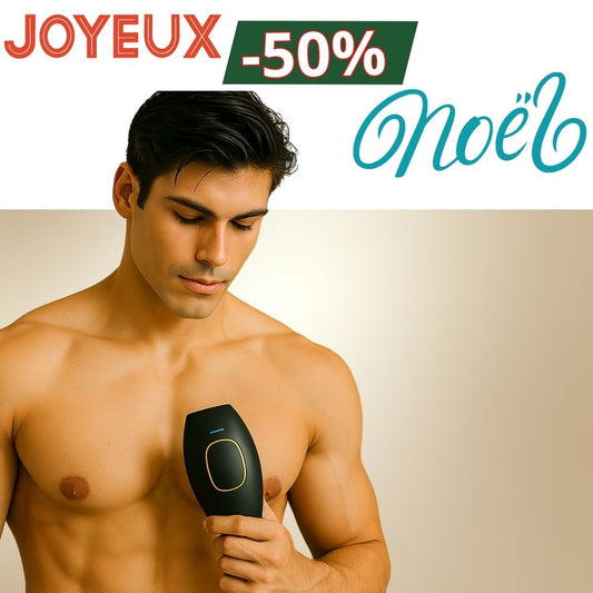 Épilation Définitive Professionnelle Lumière Pulsée IPL™ pour Homme