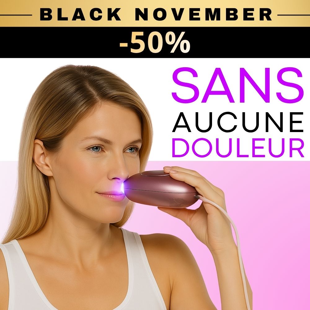 Épilation Définitive Professionnelle à la Lumière Pulsée IPL™