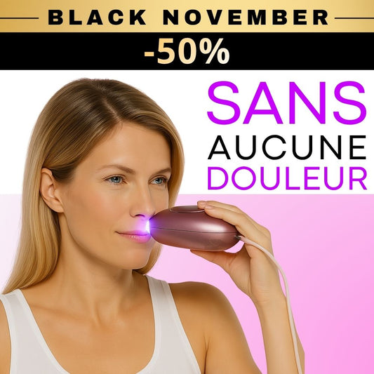 Épilation Définitive Professionnelle à la Lumière Pulsée IPL™