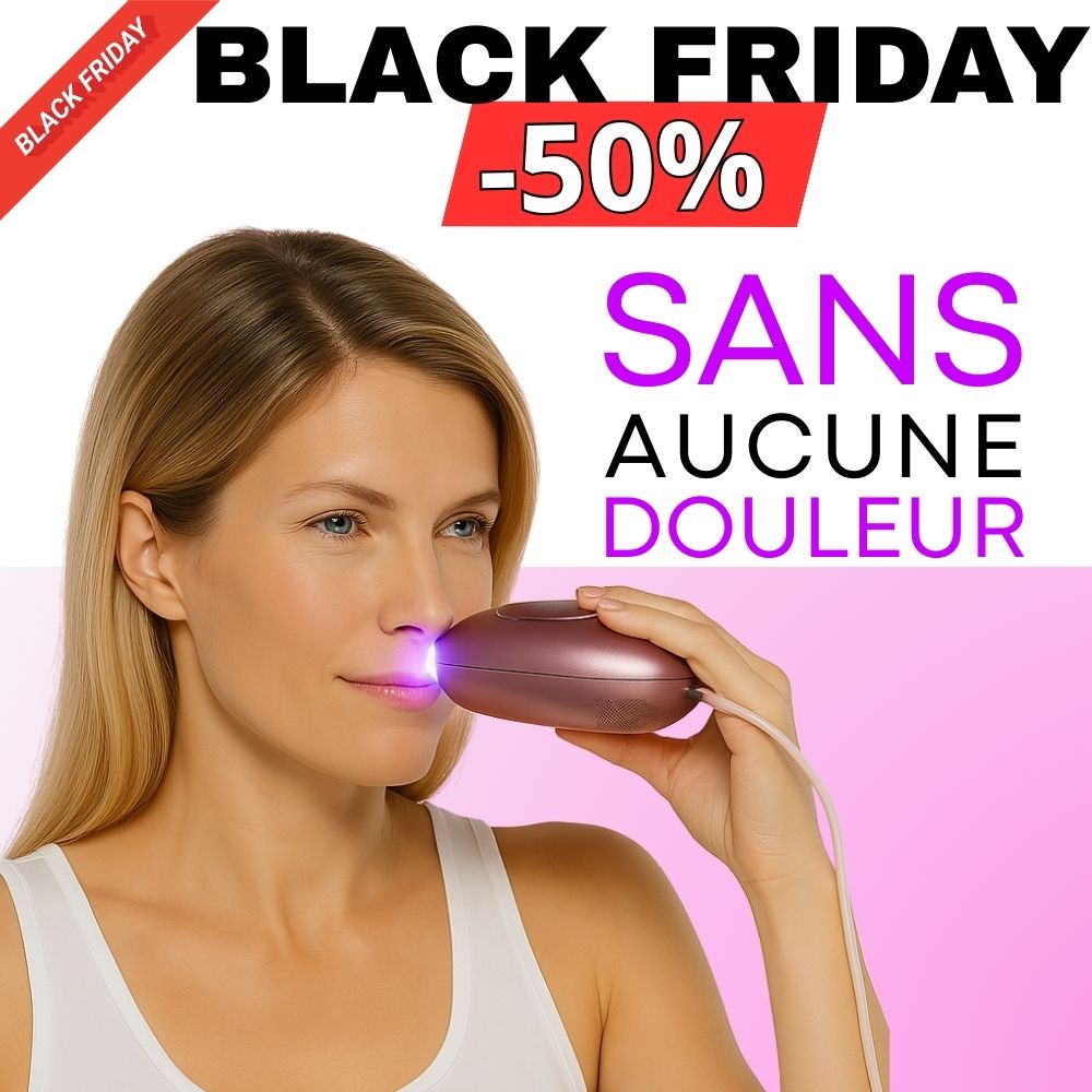 Épilation Définitive Professionnelle à la Lumière Pulsée IPL™
