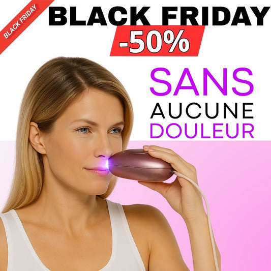 Épilation Définitive Professionnelle à la Lumière Pulsée IPL™
