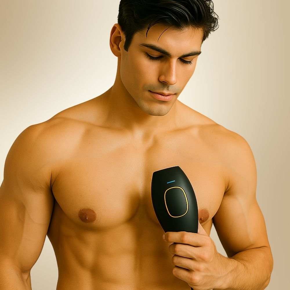 Épilation Définitive Professionnelle Lumière Pulsée IPL™ pour Homme